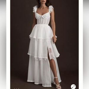 Anthropologie bridal gown